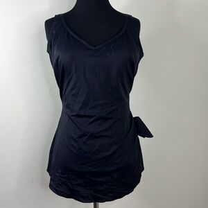ROXANNE Plus Size Black Swimsuit 38DD